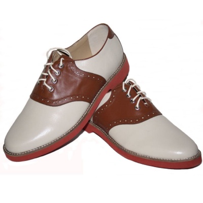 Saddle Shoe - Brown/Cream Rocket Originals